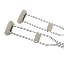 Hermell Crutch Cover And Hand Grips Set (Pair)