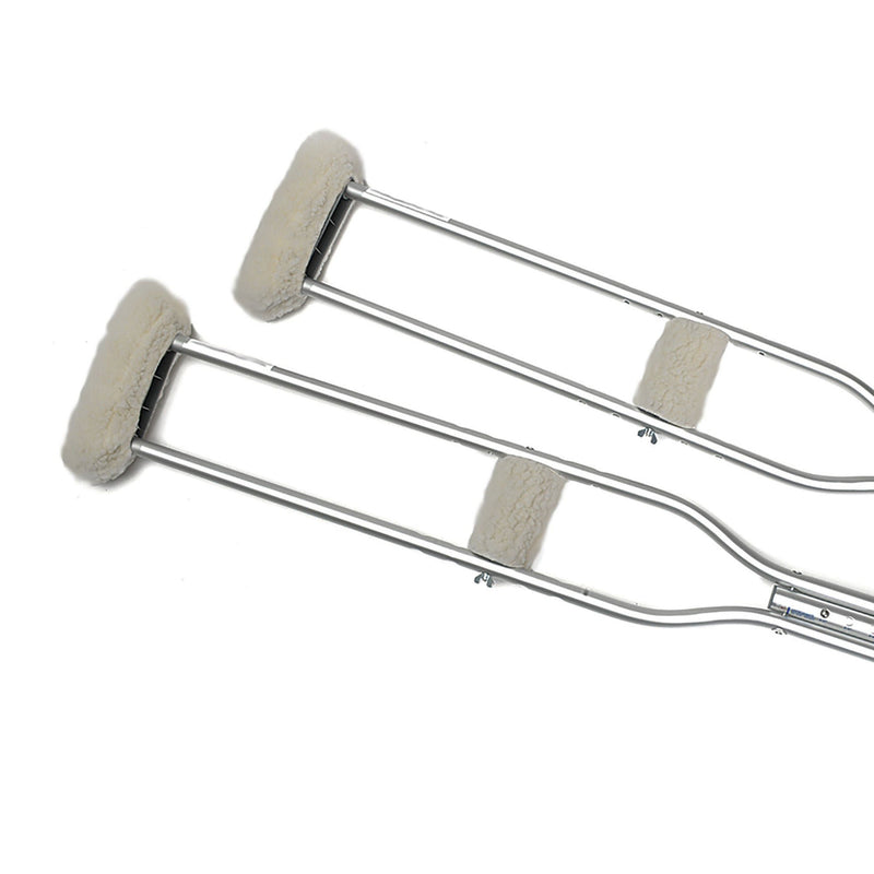 Hermell Crutch Cover And Hand Grips Set (Pair)