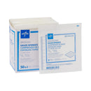 Caring Sterile Gauze Sponge, 4 x 4 Inch, 8-Ply (Case of 600)