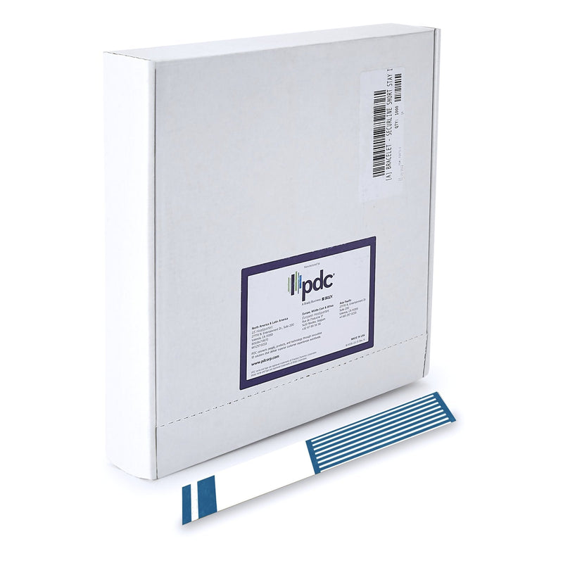 PDC Healthcare ShortStay Identification Band, 12 – 13 Inch, Blue (1000/BX) 
