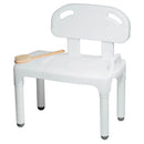 Compass Health Brands Carex Bath Transfer Bench, 17½ to 22½ Seat Height 