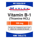 Marlex Vitamin B-1 Supplement (Bottle of 100)