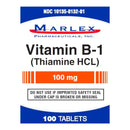 Marlex Vitamin B-1 Supplement (Bottle of 100) 