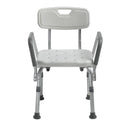 Drive DeVilbiss Healthcare drive Shower Chair with Back and Removable Padded Arms 
