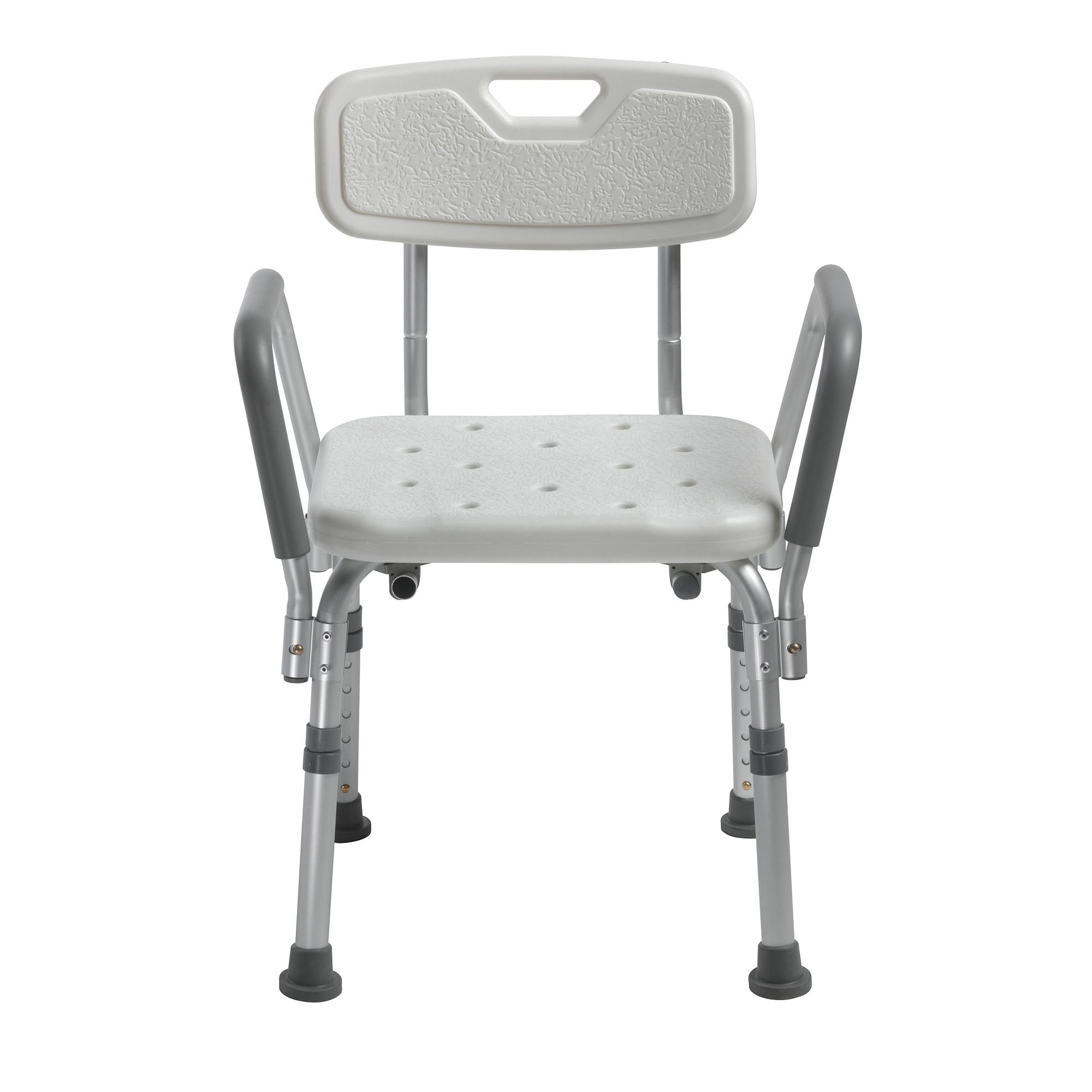 Drive DeVilbiss Healthcare drive Shower Chair with Back and Removable Padded Arms 