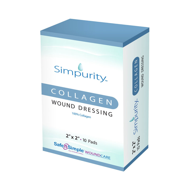 Simpurity Collagen Dressing, 2 x 2 Inch (Case of 140)
