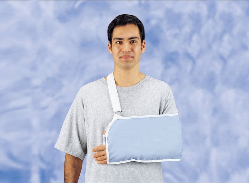 Arm Sling with Shoulder Pad DeRoyal D-Ring / Hook and Loop Strap Closure Child Size (Each)