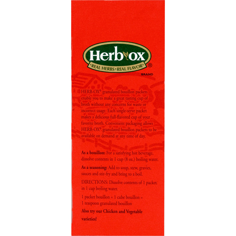 Herb-Ox Beef Bouillon Instant Broth (300/CS)