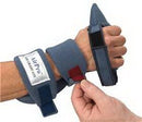 Air Graduate Wrist / Hand Splint OCSI AirPro Fabric Left or Right Hand Blue One Size Fits Most (Each)