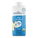 Oral Supplement Kate Farms High Protein Vanilla Flavor Liquid 11 oz. Carton (Case of 12)