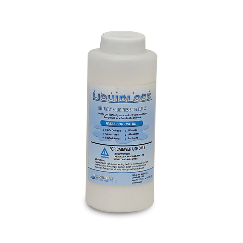Liquid Lock Cadaver Absorbent Powder, 8-ounce Bottle (12/PK) 