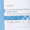 McKesson Sterile Heavy-Duty Knee Arthroscopy Drape, 114 x 88 x 116 Inch (Case of 8)