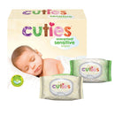 Cuties Baby Wipes, Soft Pack, Aloe, Unscented (Case of 864)