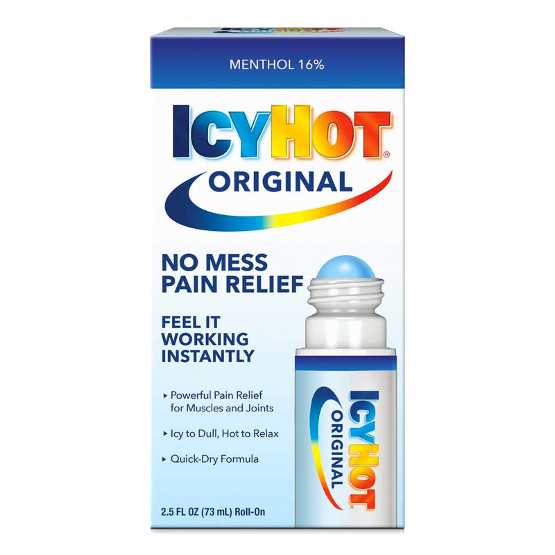 Icy Hot Original No Mess Applicator Pain Relief Roll-On (Each)