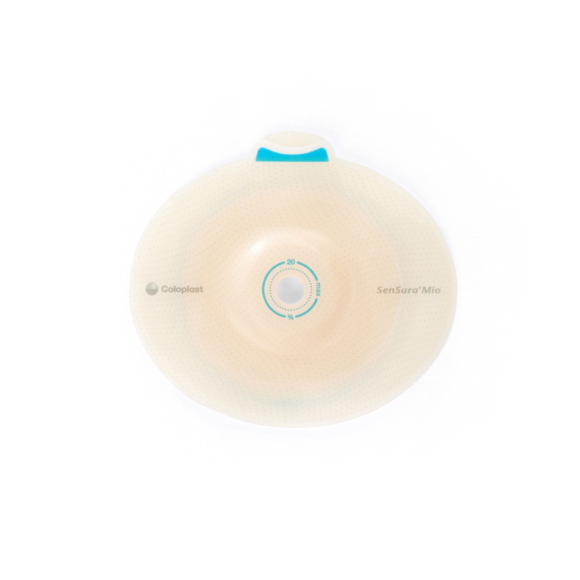 Coloplast SenSura Mio Flex Convex Light Barrier, 21 mm Stoma Opening, Red Color Match (5/BX) 