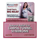 Carpal AID LLC CarpalAid Patch Pregnancy Hand-Based Carpal Tunnel Support, Small (720/CS) 