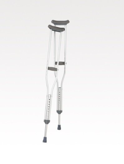 Breg Breg Aluminum Underarm Crutches, 5'10" – 6'6" 