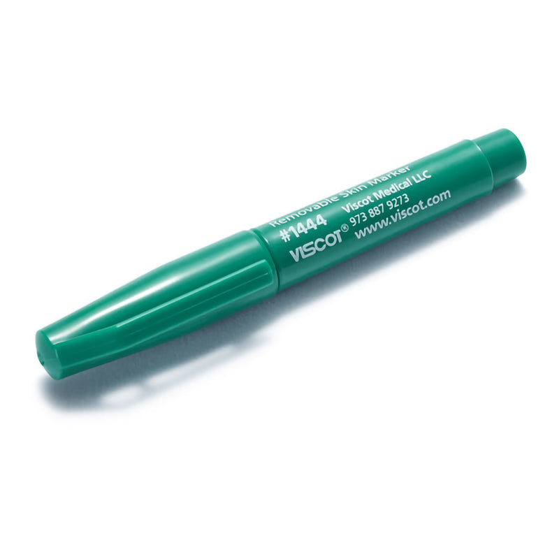 Skin Marker EZ Removable Ink Green Ink NonSterile Mini Regular Tip (Case of 500)