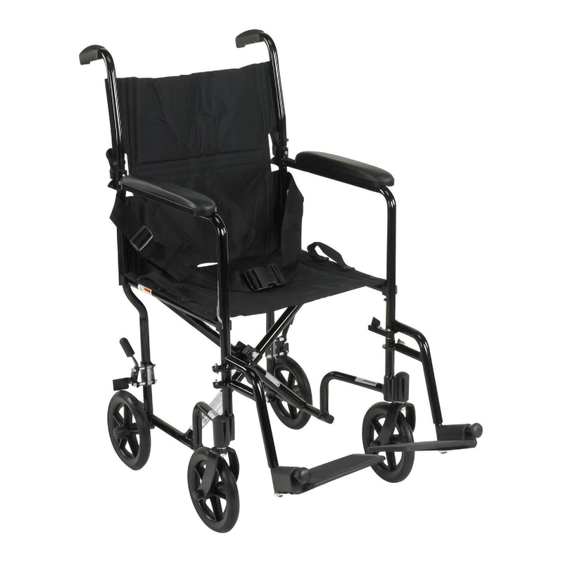 McKesson Brand McKesson Transport Chair, Black 