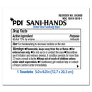 Sani-Hands Hand Sanitizing Wipes, Ethyl Alcohol, Unscented, 5 x 8 Inch (1000/CS) 