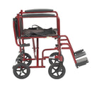 drive Transport Chair, Red, 17-Inch Seat Width (Each)