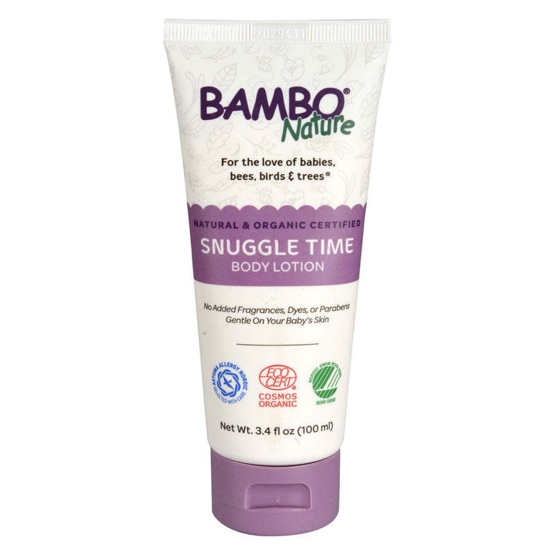 Bambo Nature Snuggle Time Body Lotion, 100 mL tube (Case of 48)