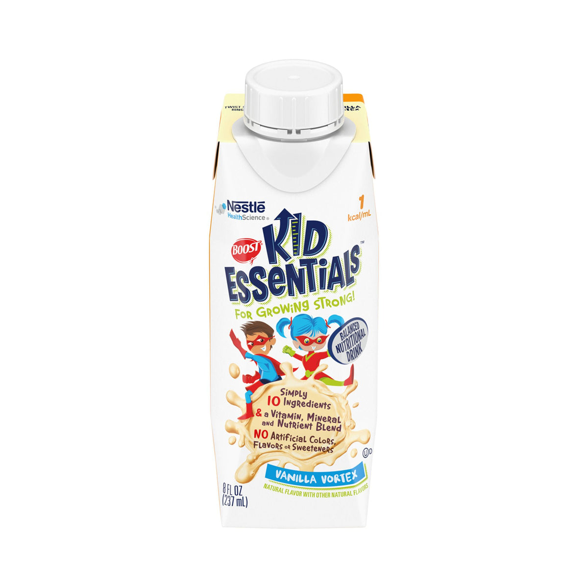 Boost Kid Essentials Balanced Nutritional Drink, Vanilla, 8-ounce Carton (Case of 24)