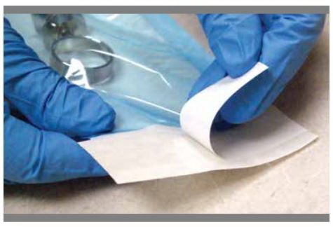 Sterilization Pouch ProView Plus Ethylene Oxide (EO) Gas / Steam / Chemical Vapor 10 X 16 Inch White / Blue Self Seal Paper / Film (Box of 200)