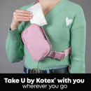 U by Kotex Security Ultra Thin Pad, Regular Absorbency (22/BG)