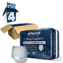 Attends Sleep Comfort Premium Overnight Underwear, Small, 20 – 34 Inches (Case of 80)