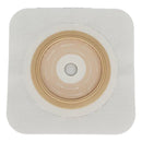 Ostomy Barrier Trim to Fit, Standard Wear Flexible Tape 57 mm Flange Red Code System Up to 1-3/4 Inch Opening 5 X 5 Inch (Case of 80)