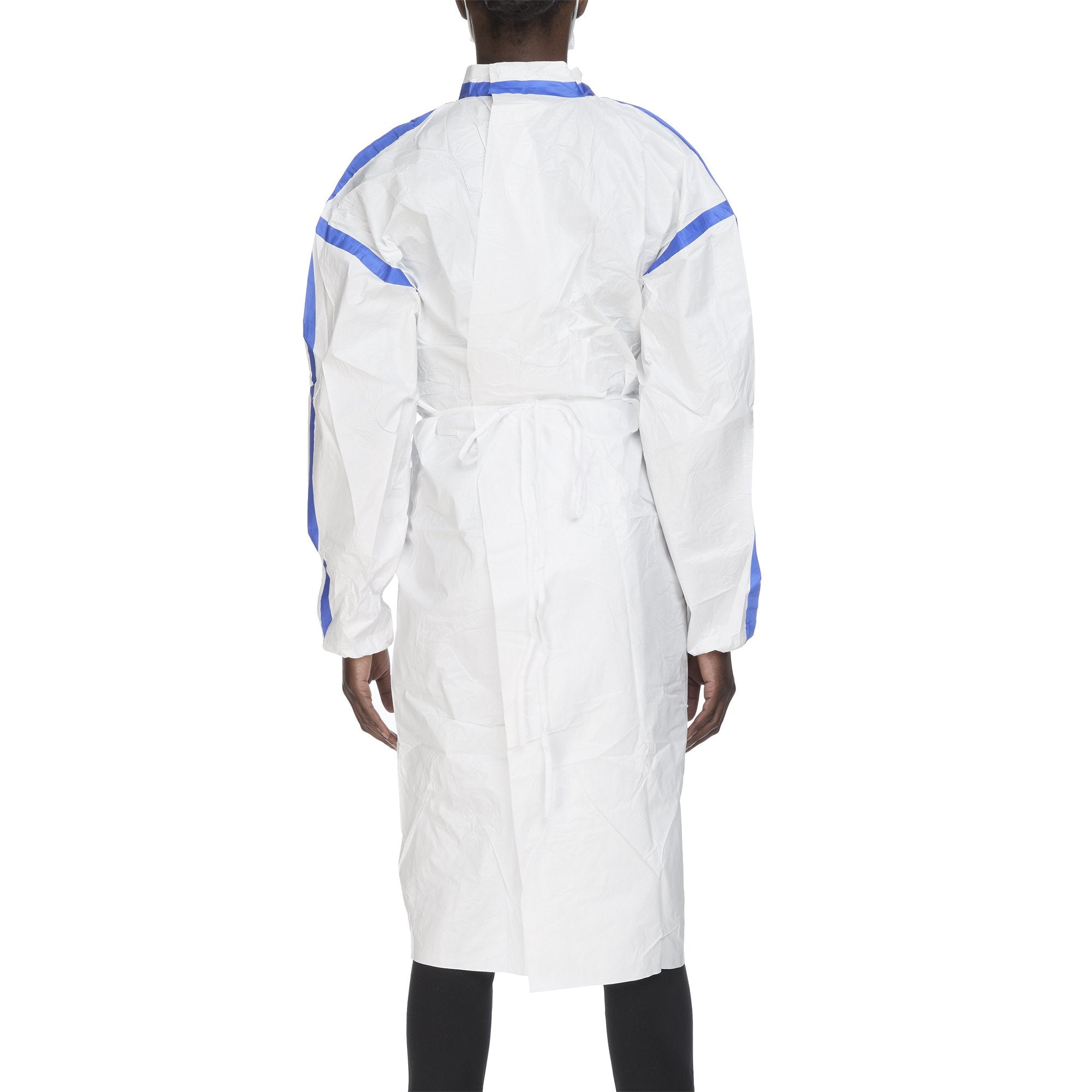 TrueCare Biomedix Chemotherapy Procedure Gown One Size Fits Most White Sterile ASTM F739-12 Disposable (50/CT) 