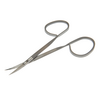 SCISSORS IRIS CURVED LG RIBBONRING HANDL W/FLAT SHANKS 4IN