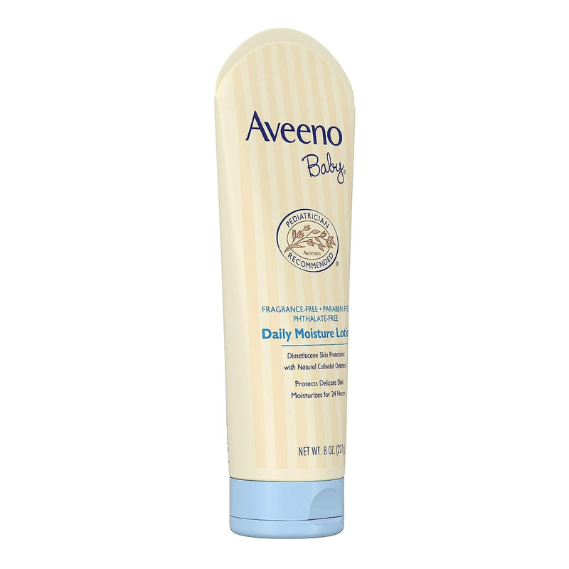 Baby Lotion Aveeno Baby 8 oz. Tube Unscented Lotion 