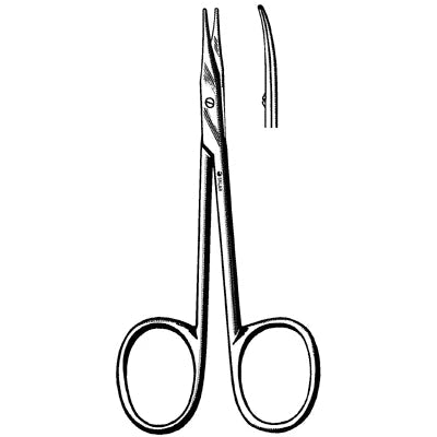 Sklar Edge TC Stevens Tenotomy Scissors - 4-1/2", Curved, Blunt/Blunt - 16-2731 