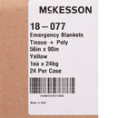 McKesson Brand McKesson Rescue Blanket, 56 x 90 Inch (24/CS) 