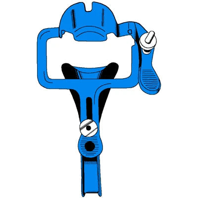 Sklar Blue Electrosurgical Graves OB-View Vaginal Speculum - Medium, Extra Wide View, with Permanent Tube - 91-3740 
