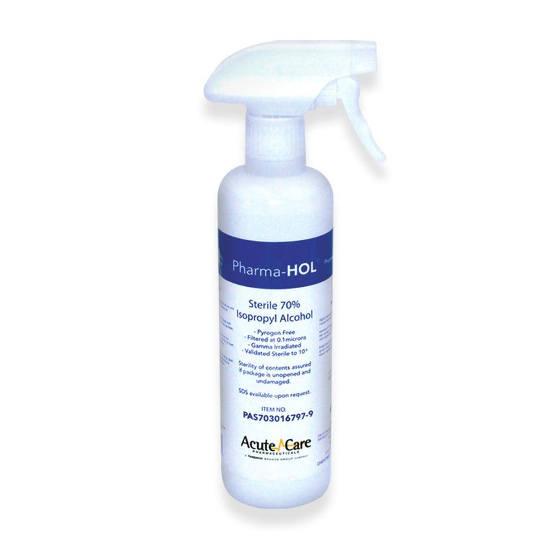 Acute Care Pharmaceuticals Surface Disinfectant Cleaner Pharma-Hol Alcohol Based Trigger Spray Liquid 16 oz. Bottle Alcohol Scent Sterile (9/CS) 