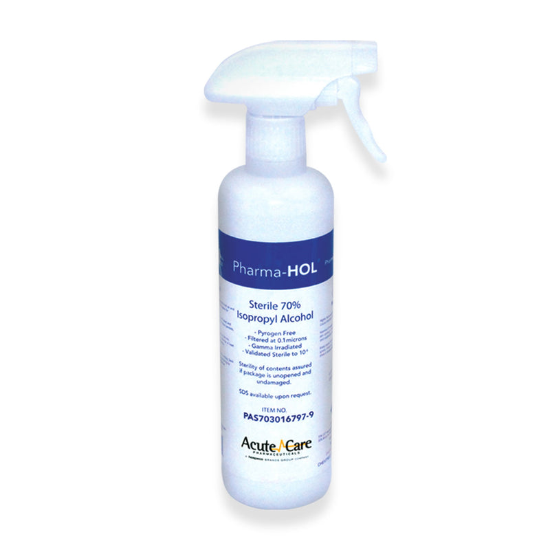 Surface Disinfectant Cleaner Pharma-Hol Alcohol Based Trigger Spray Liquid 16 oz. Bottle Alcohol Scent Sterile (Case of 9)