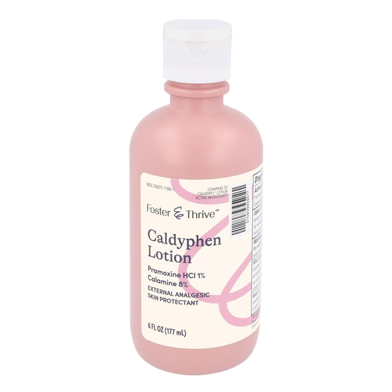 Foster & Thrive Caldyphen Lotion Pramoxine HCl 1%, Calamine 8%, 6-ounce bottle (Each) 