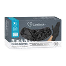 CareStock Nitrile Exam Glove, Extra Large, Black (Case of 2300)