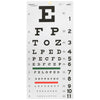 McKesson Eye Test Chart, 11 x 22 Inch (Bag of 5)