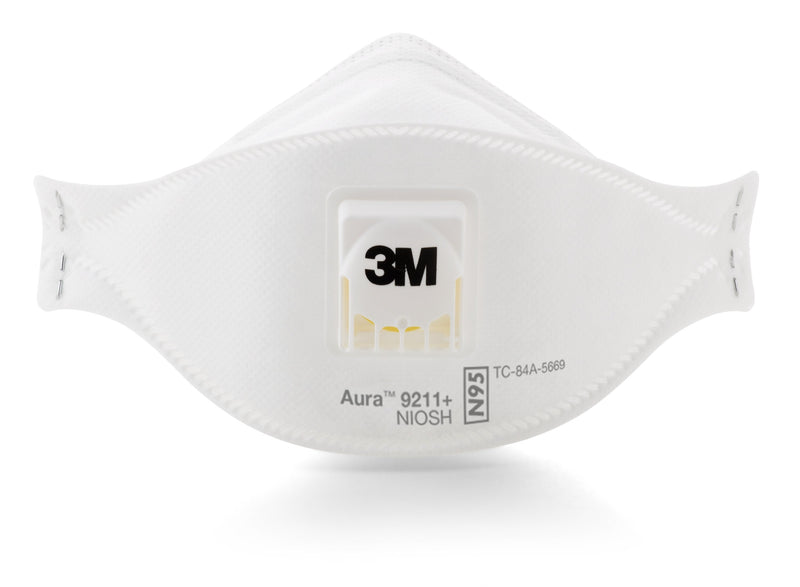 3M Aura Particulate Respirator Mask (Case of 120)