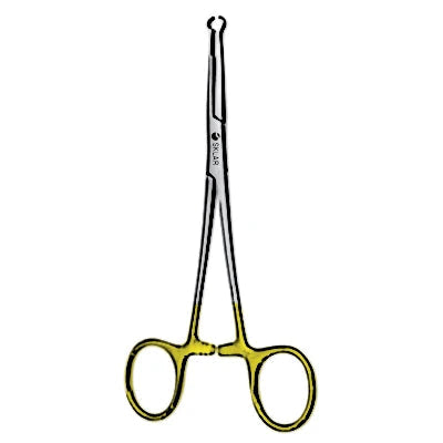 Sklar Vasectomy Fixation Clamp (CensiTrac Marked) - Ring Tip, 5-3/4" - 85-6221c 