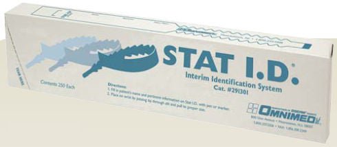 Stat I.D. Identification Band, 1 x 11 Inch (Box of 250)