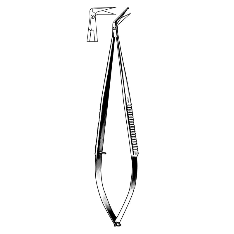 Sklar Potts-Smith Micro Vascular Scissors - 7-1/4", Angled 90°, Sharp/Sharp - 98-1079 