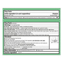 Health*Star Bisacodyl Laxative Suppository (Case of 72)