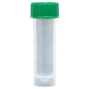 TUBE TRANSPORT 5ML W/SEPARATEGRN SCRW CAP PP 1000/CS
