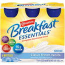 Carnation Breakfast Essentials Vanilla Nutritional Drink, 8-ounce bottle (Case of 24)