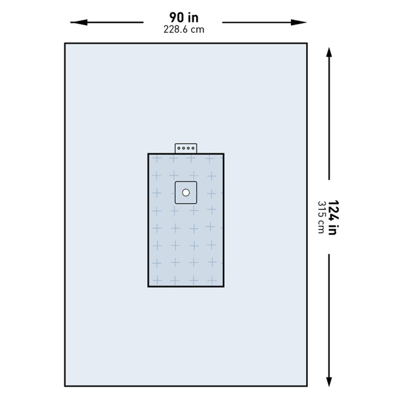 McKesson Sterile Universal Extremity Drape, 90 x 124 Inch (Case of 10)